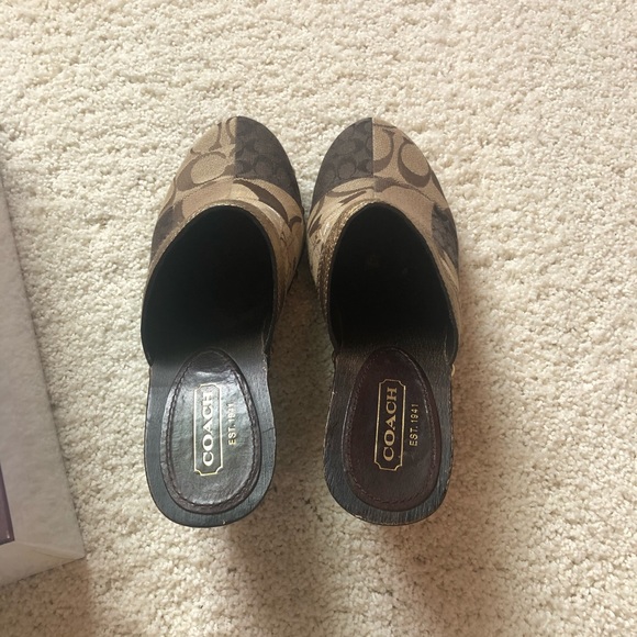 Coach Catarina Patchwork clog/mule size 7.5 - Picture 7 of 7